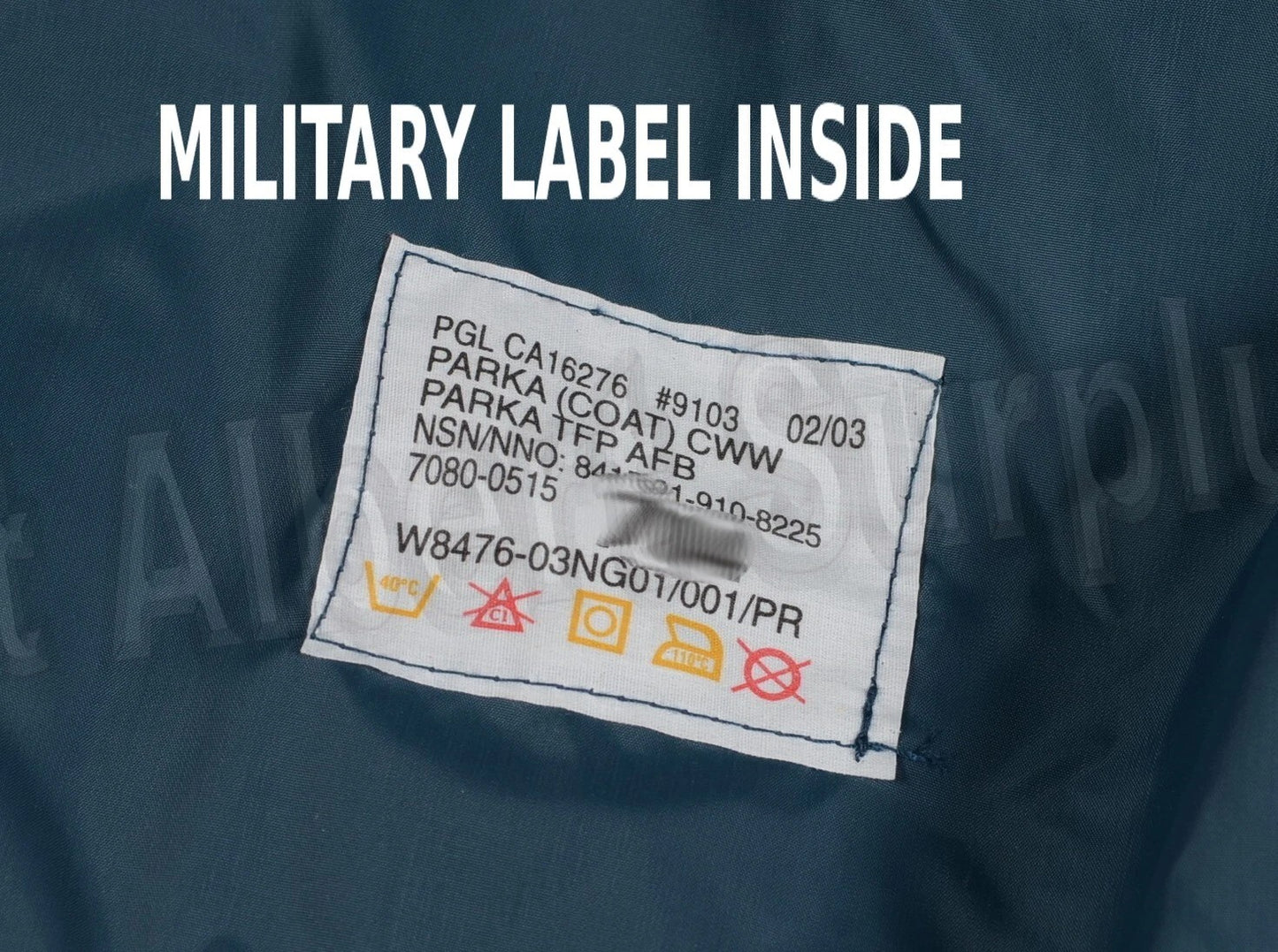 CANADIAN ARMY GORETEX WINTER PARKA COAT - 7040 MEDIUM - NEW HEAVY DUTY - 1590Z09