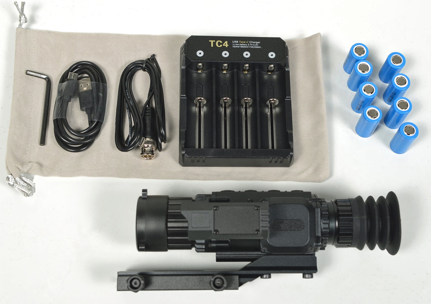 Night Knight Tactical Striker NK-TS Thermal Imaging Scope- Day or Night Use