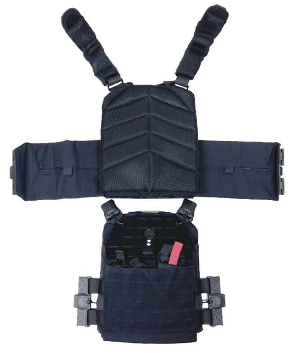 VISM Quick Release Laser Cut Plate Carriers- Multiple Colours (M – 2XL) Fits 10x12 Plates