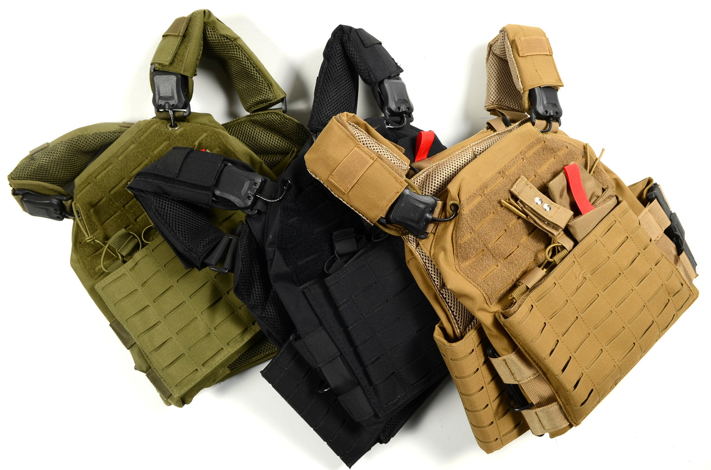 VISM Quick Release Laser Cut Plate Carriers- Mulitple colours (M – 2XL) Fits 11x14 Plates