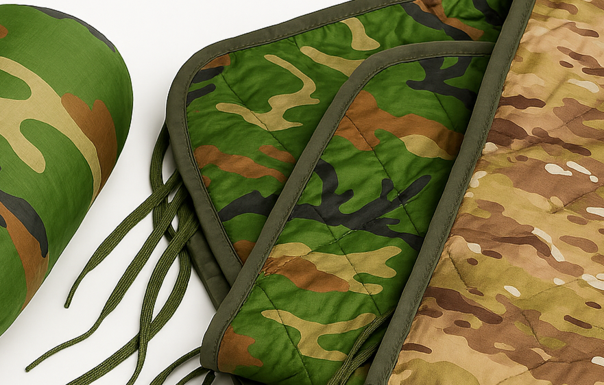 Army Ranger Blanket / Military Poncho Liner – Woodland & Multicam